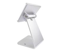 NonMiFyR Soporte para Tableta de Aluminio Base Soporte Soporte de Escritorio con Llave de Inclinada Que Eleva el Dispositivo y Reduce Vibraciones Acabado Suave