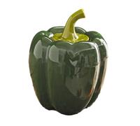 NonMiFyR Tarro para Hojas de Té, Lata para Almacenar Hojas de Té, Recipientes de Té Portátiles Coleccionables con Forma de Chile, Lata de Té para La Cocina O L, Verde, Individual