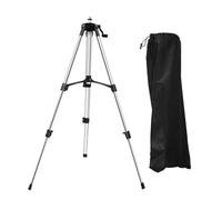 NonMiFyR Trípode de Nivel Construcción Trípode Extensible Ligero Portátil con Bolsa Altura Ajustable Adaptador de 5/8" a 1/4" Soporte para Trípode, 1,2 Millones