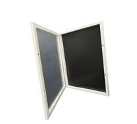 NonMiFyR Vitrina con Marco para Camisetas, Práctico Marco de Madera para Camisetas, Organizador de Camisetas Deportivas para Fútbol, Blanco, 11 Pulgadas X 14