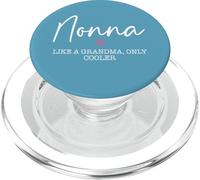 Nonna Like A Grandma Only Cooler Heart Mother's Day Nonna PopSockets PopGrip para MagSafe