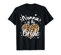 Nonna of The Bride: Me encantó su Primer Lindo corazón de Leopardo Camiseta