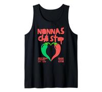 Nonnas chili stop chilli gráfico verano italiano Camiseta sin Mangas