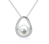 NONNYLLEI Collares de perlas para mujeres, esposas, parejas, regalo del día de la madre para mamá, novia, regalos de cumpleaños, aniversario, día de San Valentín, regalos de Navidad