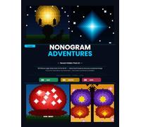 Nonogram Adventures - Reveal Hidden Pixel Art: 100 Picture Logic Grids from 5×5 to 15×15 - Solve Each Puzzle to Uncover a Surprise Image, Plus a Fun ... Discovery | Also Known as Picross & Griddlers