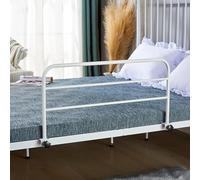 nonotse Barandilla de Cama geriátrica, manija de Cama Segura, Asistencia de elevación para Ancianos, Metal Estable, manija Auxiliar, barandilla de Seguridad,40x80cm