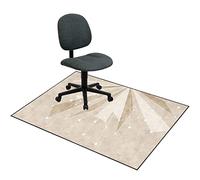 Nonslip Gaming & Office Chair MatDurable Multirpose Floor Protector for Carpet & Hard Floors Low Pila Design for Home Office & Gaming Setup Enhanced Grip