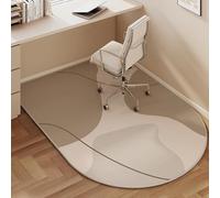Nonslip Hardwood & Tile Office Chair Mat 120 x 160 cm de ancho Rolling Chair Protector de goma duradera Backing Under Desk Gaming Rug LowPile Floor Protector (Color7)