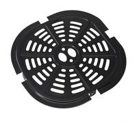 NonStick Air Fryer Steaming Plate Replacement Metal Fry Pan Rack for Cooking Chicken Wings Pizza Fries And Other Air Fryer Recipes