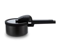 Nonstick Sauce Pan with Lid, Kitchen Pots Induction Pot, with Shovel, Aluminum Alloy, PFOA Free, Dishwasher Safe, All Cooktops, for Dorms, Camping, RVs, Office(16 * 7.5cm)