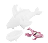 Nonstick Whale Silicone Plant Pot Mold - Reusable Resin Casting Template, 3D Ocaen Animal Container Form, Craft Storage Jar Creator | Coastal Theme Decoration Activity, Suculent Planter Studio Craft