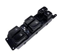 Nonuin Mando Botonera Elevalunas para Hyundai para Sonata 2.4L 93570-3K010 Interruptor Bloqueo Puerta Ventana Eléctrica Principal Conductor Delantero Izquierdo Botón Elevador Vidrio