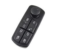 Nonuin Mando Botonera Elevalunas para Mercedes para Benz para ATEGO para AXOR 1998-2013 A0045455913 Espejo De Ventana Interruptor Principal Botón Elevador De Vidrio