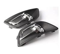 Nonuin Rejilla Luz Antiniebla para Citroen C4 2008 2009 2010 2011 Parachoques Delantero Cromado Izquierdo Y Derecho Cubierta De Luz Antiniebla (Color : Left and Right 2PCS)