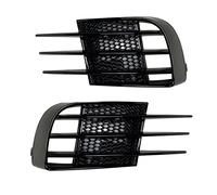 Nonuin Rejilla Luz Antiniebla para VW para Golf 6 MK6 Vi GTI GTD 2008-2013 Cubierta De Faros Antiniebla ABS Parrilla De Luz Antiniebla Delantera Conjunto De Rejilla De Parachoques