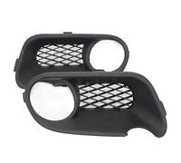 Nonuin Rejilla Luz Antiniebla para VW para Touareg 2003-2007 2 Uds Estilo De Coche Parachoques Delantero Antiniebla Rejilla Luz Antiniebla Cubierta Inferior con Agujero