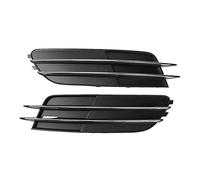 Nonuin Rejilla Radiador Parachoques 1 Par Embellecedores Rejilla Luz Antiniebla Lado Inferior Parachoques Delantero para A-UDI A6 C7 2012-2014 Accesorios De Coche 4g0 807 681 4g0 807 682