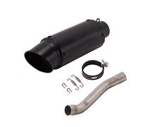 Nonuin Tubo Silenciador Escape para Kawasaki Z750 Z 750 2007-2014 Escape De Motocicleta Modificar Tubo De Enlace Medio con Silenciador DB Killer Slip On (Color : 6)