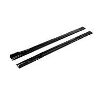 Nonuink 8 Uds 2,2m Falda Lateral del Coche extensión Divisor Winglet ala Lateral Parachoques Labio para A-UDI A3 para s-Line/S3 2017 2018 2019