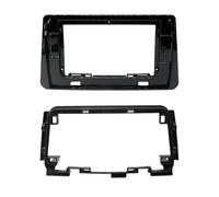 Nonuiny Panel Audio Coche Radio Coche 10.1/9 Pulgadas con Android GPS MP5 Reproductor Estéreo Unidad Principal 2 DIN Marco Tablero Instalación para Nissan para Kicks 2017-2019(10.1inch Frame)