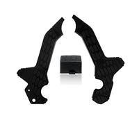 Nonuinz Cubierta Marco Motocicleta Protector Carenado Lateral Tapa Protección Tableros Panel para CRF300L para CRF 300L CRF300 L (Color : 1)
