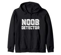 Noob Detector Gaming Meme Online Multiplayer Gamer Noobs Sudadera con Capucha