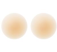 NOOD - No-Show Adhesive and Reusable Round Nipple Covers - Solutionwear No.3 Buff / 3in. 1 St.