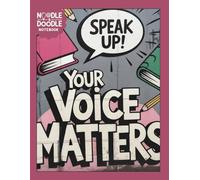Noodle & Doodle Notebook: Alternating Lined and Blank Pages for Writing, Journaling, Sketching, and Creative Thinking (Graffiti Speak Up 5)