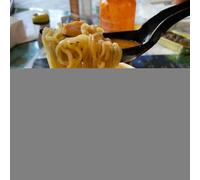 Noodle Ladle - 23x5x5cm Eating Scoop, Smooth Balanced Design, Compact Feeding Accessory | Broth Stew Cereal Chowder Slurpware for Family Breakfast Lunch Dinner Catering