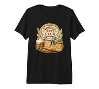 Noodle Nest Club Pasta Nidos Cocina Camiseta Premium