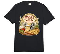 Noodle Nest Club Pasta Nidos Cocina Comfort Colors Adult Heavyweight T-Shirt