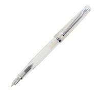 NOODLER'S pluma llenado de Pistón, Demo transparente, punta flexible.