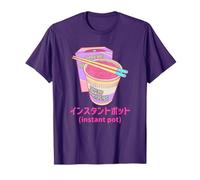 Noodles Shirt Soup Noodles Instant Pot Vaporwave Retro Style Camiseta