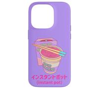 Noodles Shirt Soup Noodles Instant Pot Vaporwave Retro Style Carcasa para iPhone 14 Pro