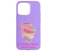 Noodles Shirt Soup Noodles Instant Pot Vaporwave Retro Style Carcasa para iPhone 15 Pro MAX
