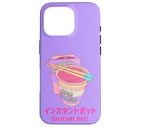 Noodles Shirt Soup Noodles Instant Pot Vaporwave Retro Style Carcasa para iPhone 16 Pro