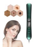 NOOGRRFA Lápiz Removedor De Verrugas Cutáneas - 9 Niveles De Intensidad, Pantalla LED,Herramienta De Belleza Facial Portátil, con Cabezal Reemplazable, para Uso Doméstico Y En Salones De Belleza