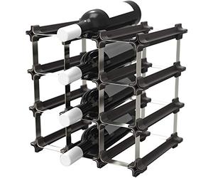 NOOK® botellero apilable Small Kit para hasta 12 botellas - estantería modular para botellas/soporte para botellas de vino,ampliable de forma flexible,sistema encajable que ahorra espacio de Australia