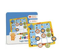NOOLY Juguetes de Juego de Rompecabezas de Sudoku, Puzzle Magnético de Viaje para Niños 3+ PW0413 (Animal de la Selva)