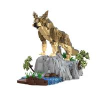 NOOLY Lobo Bloques de Construcción para 8+ años, 1192 Piezas WKLJM-11 | Modelo 3D DIY, Juegos de Ladrillos de Animales Salvajes para Adultos y Niños y Niñas, Ideal para Amantes de la Naturaleza