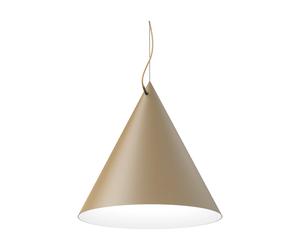 Noon Lámpara colgante Castor 60 cm Beige-beige claro-plata