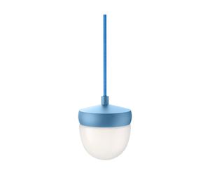 Noon Lámpara colgante Pan esmerilado 10 cm Azul pastel-azul claro