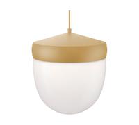 Noon Lámpara colgante Pan esmerilado 30 cm Beige-beige claro