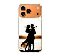 Noonedibs Funda de teléfono con foto personalizada para iPhone 17 Air/Pro/Pro Max - Diseña tus propias fundas, funda protectora de TPU transparente, cubierta de nombre personalizada, regalo para