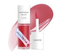 NOONI - Aceite coreano vegano para labios Appleplum | Tinte labial, de larga duración, hidratante, rellenador, revitalizante para labios secos, apto para viajes, impermeable, sin necesidad de retirar