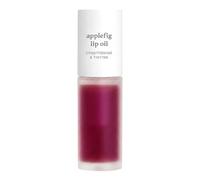 NOONI Aceite de labios coreano vegano de manzana, manzana, larga duración, hidratante, voluminoso, revitalizante para labios secos, impermeable, no se despega, hidratante, nutritivo, transparente