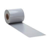 NOOR Panel de Valla de PVC Opaco 630 g/m2 Gris Claro I 0,19 x 35 m I La protección Ideal para su Valla de Doble Varilla, Tiras de privacidad en Muchos Colores, Resistente a la Intemperie