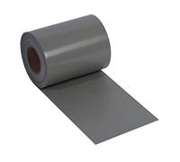NOOR Panel de Valla PVC Basic 450 g/m² Gris Piedra I 0,19 x 35 m I La protección Ideal para su Valla de Doble Varilla, Tiras de privacidad en Muchos Colores, Resistente a la Intemperie