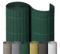 Noor Rollo de protección Visual de PVC, 1,6 x 10 m, Color Verde