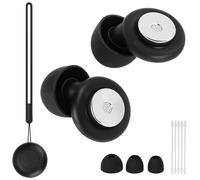 NOOSVERLTapones para los oídos para dormir | Protección auditiva adecuada para dormir, estudiar, oficina, avión, festival, viajar | Los tapones para los oídos están hechos de silicona blanda y lavable
